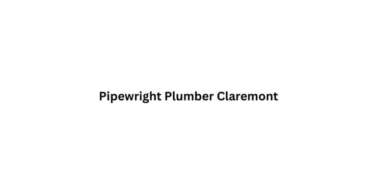 Pipewright Plumber Claremont 768x384