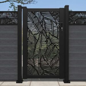 Modern Laser Cut Gates in Durban