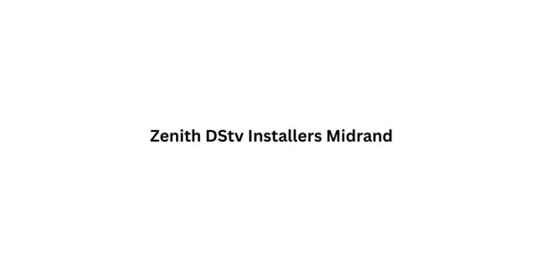 Zenith DStv Installers Midrand 768x384
