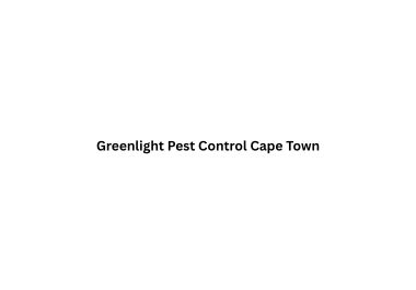 Greenlight Pest Control Cape Town