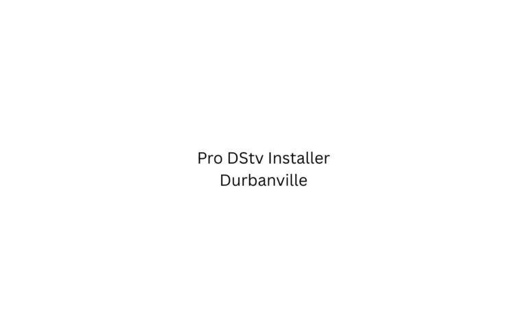 Pro DStv Installer Durbanville 768x461