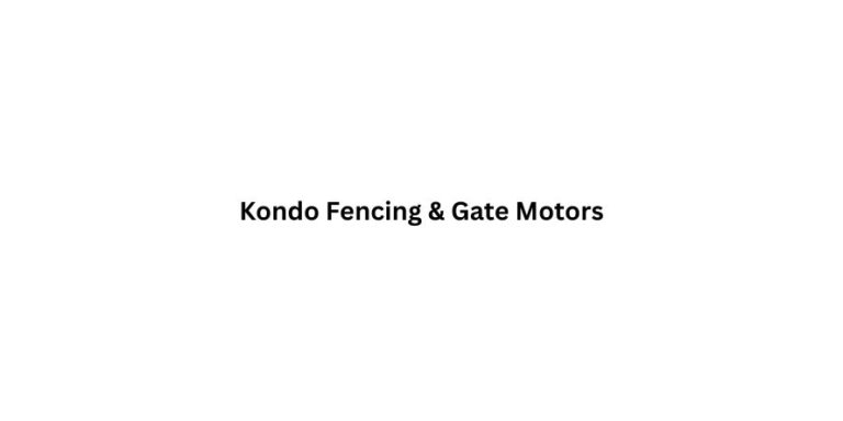 Kondo Fencing Gate Motors 1 768x384